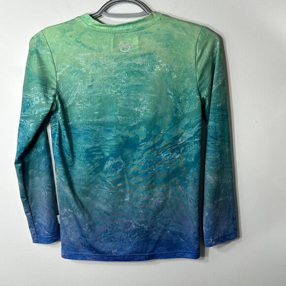 Magellan Shirt Boys S Multicolor Fish Gear Outdoor Active Classic Fit Long SL - Picture 7 of 14